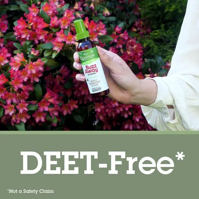 Alt view image 4 of 7 - Health Buzz Away Extreme - DEET-free Insect Repellent, Essential Oil Bug Spray - Small Children and Up, Travel Friendly, 4 Fl Oz