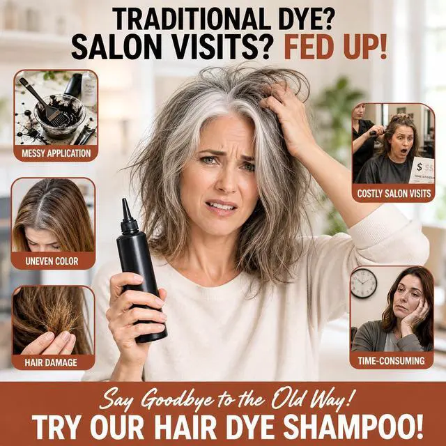 Alt view image 3 of 7 - Instant Blonde Brown Hair Dye Shampoo for Vibrant Hair Color, Natural Herbal Hair Color Shampoo Hair Dye, 3 in 1 Coloring & Care Formula Lasts 3-4 Weeks, Easy & Quick to Use for Women Men, 500ML