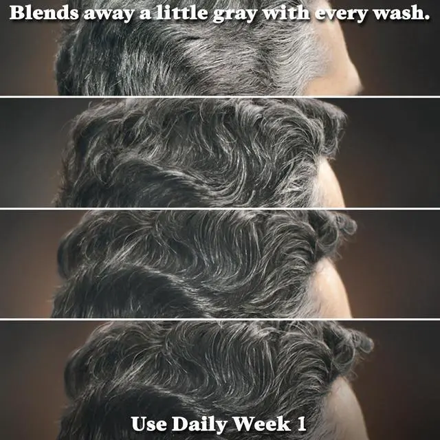 Alt view image 3 of 7 - Control GX Grey Reducing Shampoo, Gradual Hair Color with Keratin for Stronger Thicker and Healthier Looking Hair, 4 Fl Oz - Pack of 1