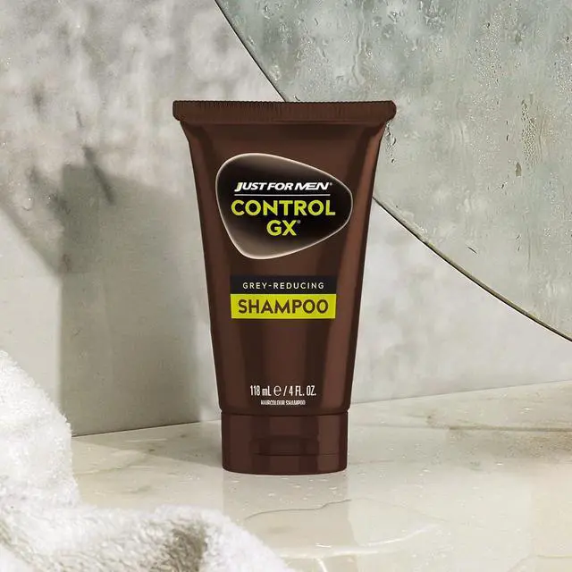Alt view image 7 of 7 - Control GX Grey Reducing Shampoo, Gradual Hair Color with Keratin for Stronger Thicker and Healthier Looking Hair, 4 Fl Oz - Pack of 1