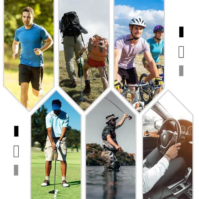 Alt view image 6 of 7 - 3 Pairs Comfy Arm Sleeves with Thumb Hole Protection Cooling Arm Sleeves 3 Colors Compression Long Women Summer Sun Arm Cover Sleeves Tattoo Cover for Sports Workouts Cycling Driving