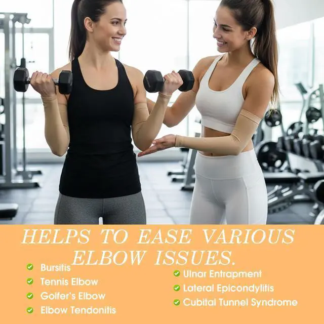 Alt view image 7 of 7 - 2 Pairs Protective Arm Sleeve for Thin Skin Elderly Skin Tear and Bruise, Protection Sleeves for Men and Women