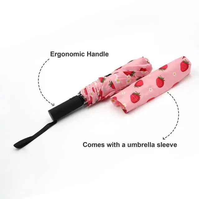 Alt view image 4 of 7 - Compact Travel Umbrella with Auto Open Windproof Folding Umbrella, Lightweight & Portable for Rain