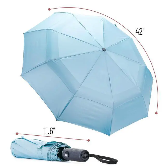 Alt view image 2 of 7 - Windproof Travel Umbrella