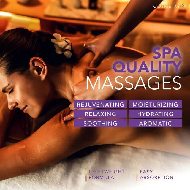 Alt view image 5 of 7 - Lavender Massage Oil for Massage Therapy with Roller - All Natural, Cruelty-Free & Spa Quality Skin Therapy Oil & Soothing Care - Lavender, Geranium & Grapeseed Oil (8.8 oz)
