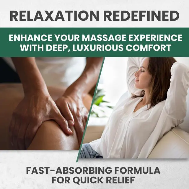 Alt view image 3 of 7 - Sore Muscle Massage Oil for Massage Therapy with Arnica, Eucalyptus & Tea Tree Oil Blend for Deep Muscle Relief, Recovery, Softens Skin & Anti-Cellulite Massage for Professional & Home Use.