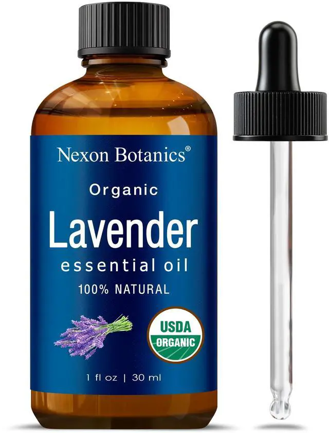 Main image of Organic Lavender Essential Oil 30 ml - Naturally Derived Oils for Aromatherapy, Diffusers, DIY, Candle and Soap Making Scen