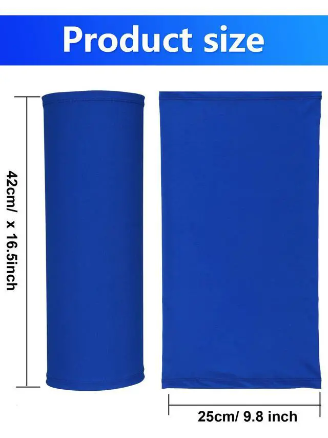 Alt view image 7 of 7 - Summer Neck Gaiter Mask Windproof Scarf UV Protection Balaclava Bandanas Breathable Outdoor for Men Women