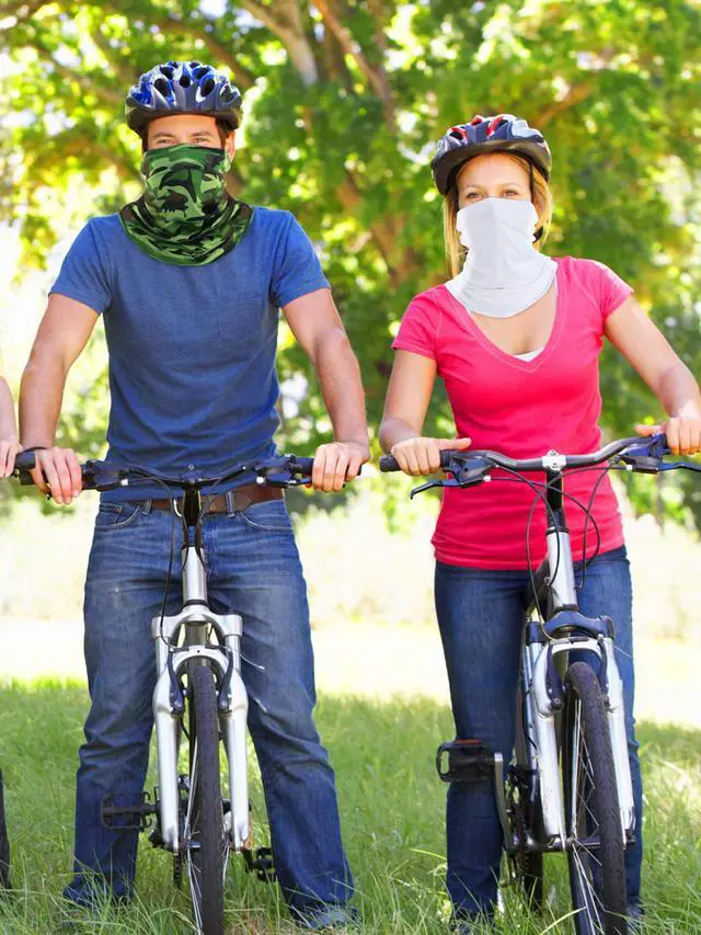 Alt view image 4 of 7 - Summer Neck Gaiter Mask Windproof Scarf UV Protection Balaclava Bandanas Breathable Outdoor for Men Women