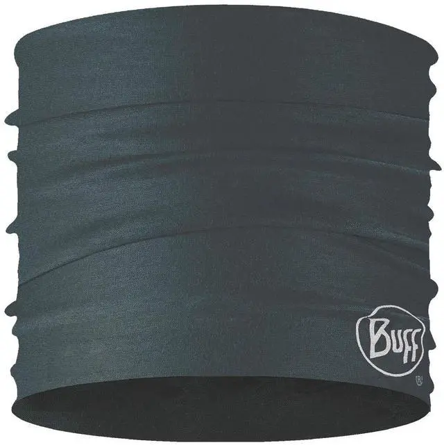 Main image of CoolNet UV Half Neck Gaiter UPF 50 Sun Protection, Breathable Recycled Polyester, Cooling Face Mask & Headwear, Polygiene & HeiQ Fresh Tech, Quick Dry, Solid & Patterned, Adult Size - Black