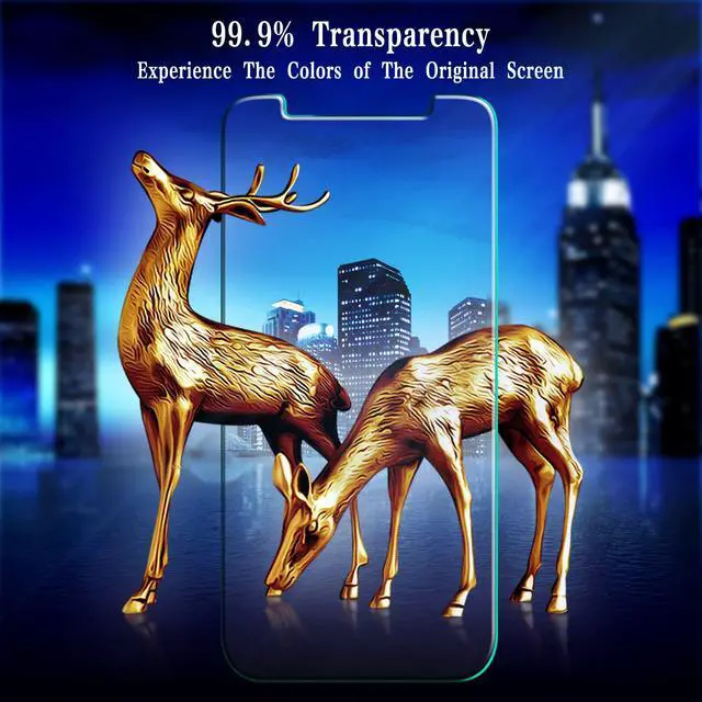Alt view image 3 of 6 - [2 Pack Screen Protector For iPhone 11 Pro Max and iPhone Xs Max Tempered Glass, Case Friendly, Bubble Free, Easy to Install