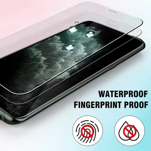 Alt view image 5 of 6 - 3 Pack Screen Protector for iPhone 11 Pro Max with 3 Pack Tempered Glass Camera Lens Protector Phone Case Friendly Ultra Accessories Protector de Pantalla for Apple iPhone 11 Pro Max
