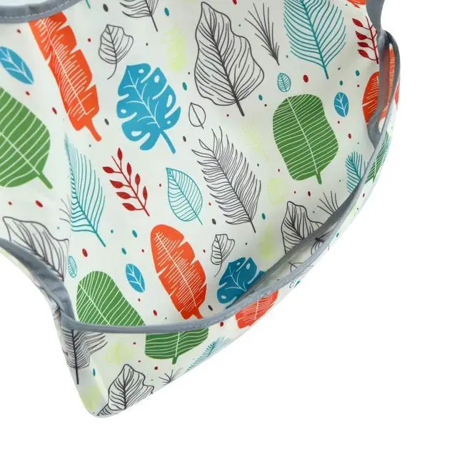 Alt view image 3 of 6 - 3 Pack Super Light Weight Baby Bib, Waterproof, Washable, Stain Oil and Odor Resistant 12-48 Months