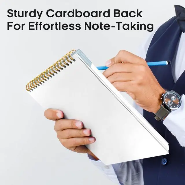 Alt view image 4 of 7 - To Do List Notepad - To Do List Notebook for Work with 52 Sheets, 9.8" x 6.5", Undated Daily Planner Perfect for Daily Tasks and Goal Setting, Notepad Suitable for Office, Home & School