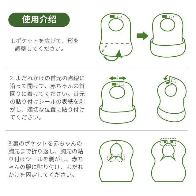 Alt view image 7 of 7 - 30/60pcs Baby Disposable Bibs-Individually Packaged,Soft, Leak Proof and Convenient, disposable bibs for toddlers (30 Pcs Multiple Patterns)