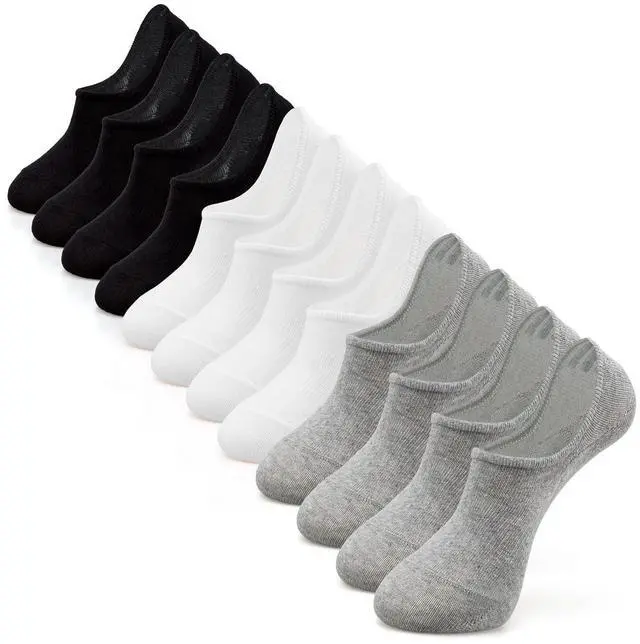 Main image of Women and Men No Show Socks Low Cut Anti-slid Athletic Running Novelty Casual Invisible Liner Socks