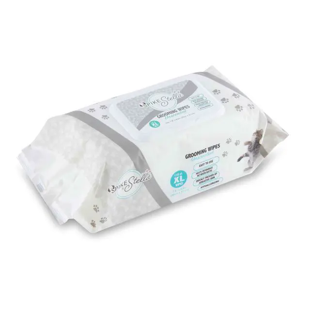 Alt view image 7 of 7 - 110 Pack Pet Grooming Wipes - Large & Extra-Large Sizes - Lavender, Aloe, & Unscented Variations - Hypoallergenic & Extra Durable - Perfect for Dogs & Cats, 8.6"x7.8"