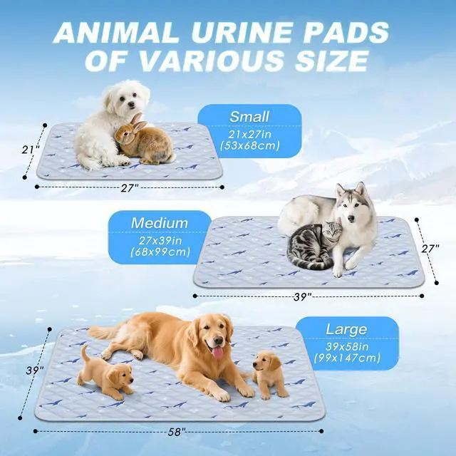 Alt view image 7 of 7 - Dog Cooling Mat, Cooling Mat for Dogs, Breathable Dog Bed with Non-Slip Design, Portable & Washable Pet Pad for Indoor, Outdoor, Crate, Summer Cat Bed, Cool Pet Pad, Gel-Free, 21"x27"