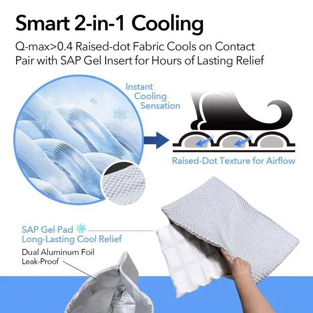 Alt view image 2 of 7 - 2-in-1 Cooling Mat for Cats Small Dogs, 12"x20", S