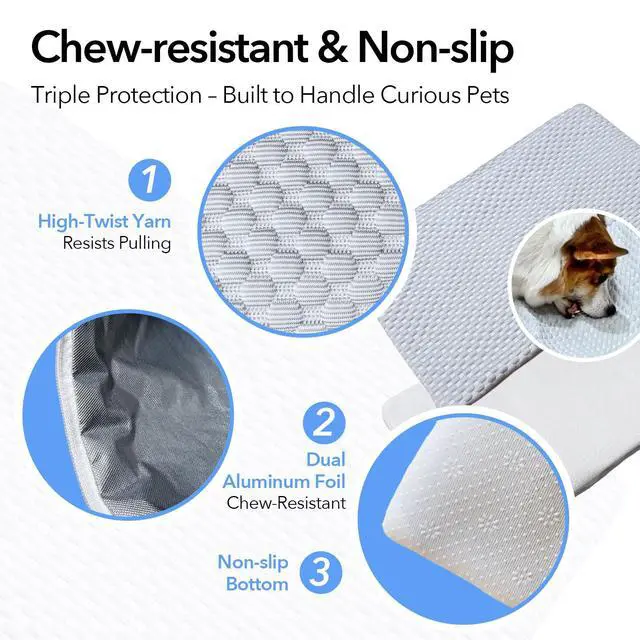 Alt view image 3 of 7 - 2-in-1 Cooling Mat for Cats Small Dogs, 12"x20", S