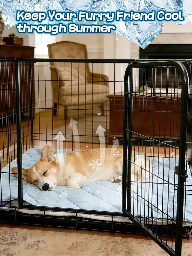 Alt view image 4 of 7 - 29x40in Cooling Blanket for Dogs - Machine Washable Soft Blanket with Q-MAX>0.4, Fits Small Medium Dogs Cats, Summer Cooling Mat for Dog Kennel Car Seat Indoor Furniture Couch Sofa Protector