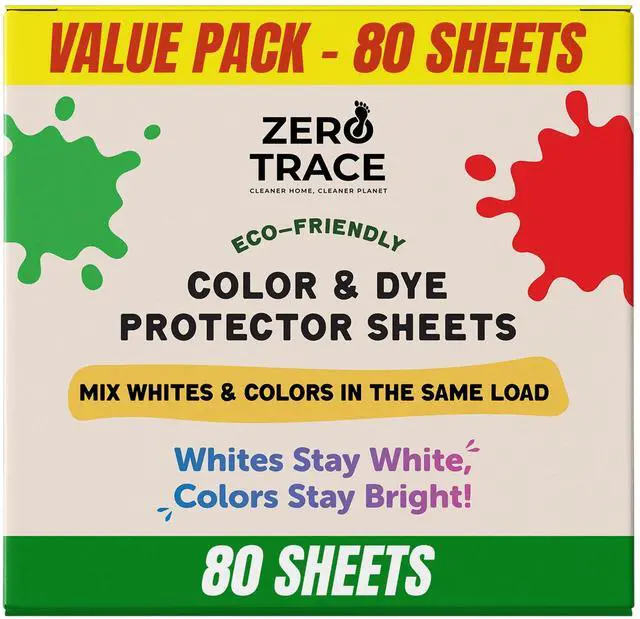Main image of Color Catchers for Laundry - Protects Clothes with Laundry Color Dye Catcher Sheets and Bleed Remover - 80 Sheets