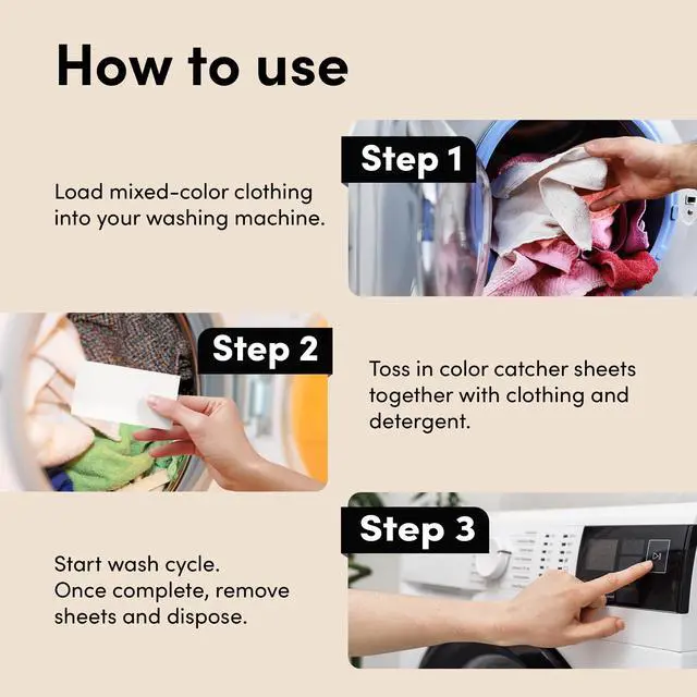 Alt view image 4 of 7 - Color Catchers for Laundry - Protects Clothes with Laundry Color Dye Catcher Sheets and Bleed Remover - 80 Sheets