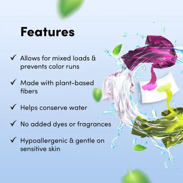 Alt view image 7 of 7 - Color Catchers for Laundry - Protects Clothes with Laundry Color Dye Catcher Sheets and Bleed Remover - 80 Sheets