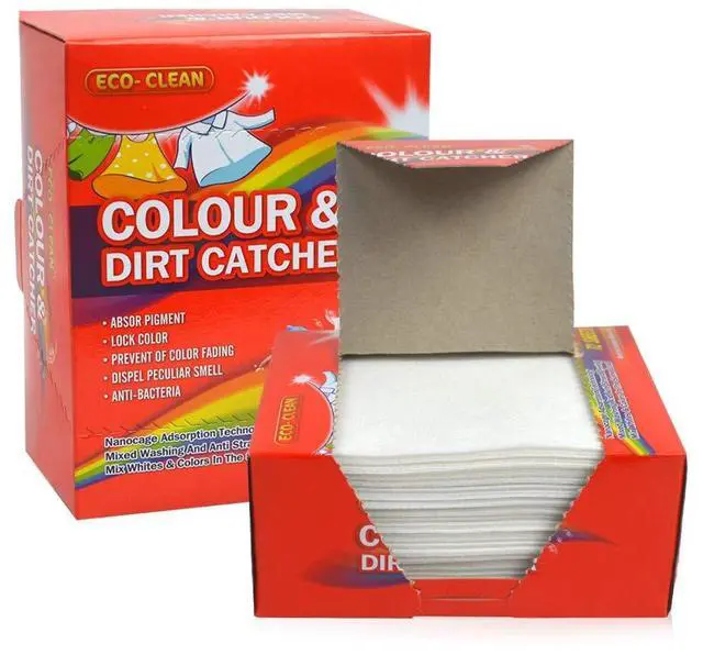 Alt view image 5 of 6 - Dye Trapping Sheets 72 Count, Color Absorber Laundry Sheets, Prevent Light Colored Clothes from Being Dyed