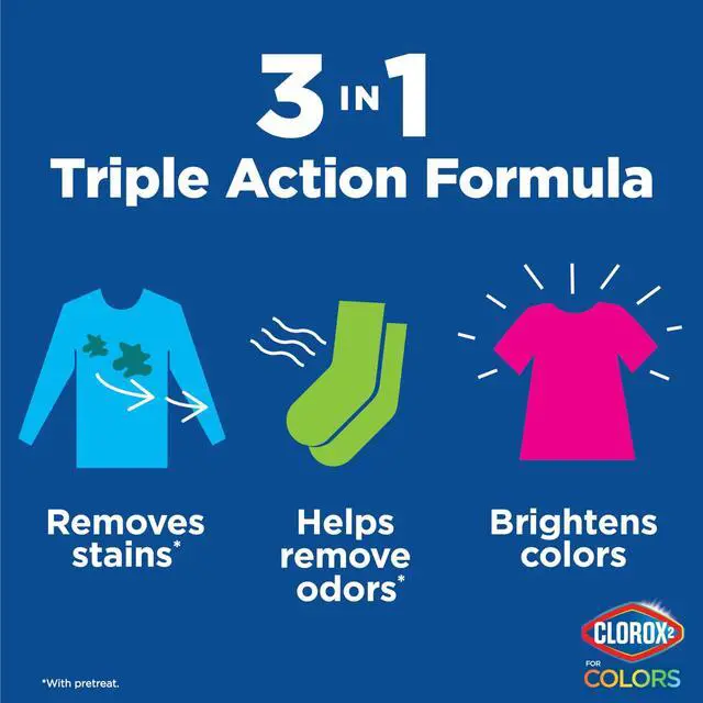 Alt view image 2 of 7 - 2 for Colors - Stain Remover and Color Brightener Packs, 40 Count (Packaging May Vary)