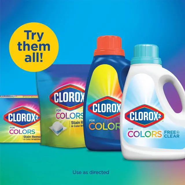 Alt view image 7 of 7 - 2 for Colors - Stain Remover and Color Brightener Packs, 40 Count (Packaging May Vary)