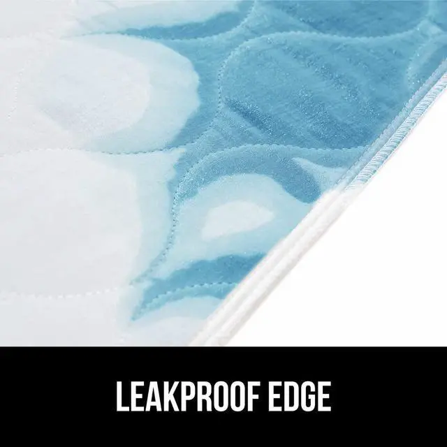 Alt view image 7 of 7 - Washable Underpads, Waterproof Reusable Heavy Absorbency Incontinence Bed Pads, Leak Proof Toddler Mattress Pad, 52x34 Slip Resistant Protector for Bedwetting, Adults and Kids, White