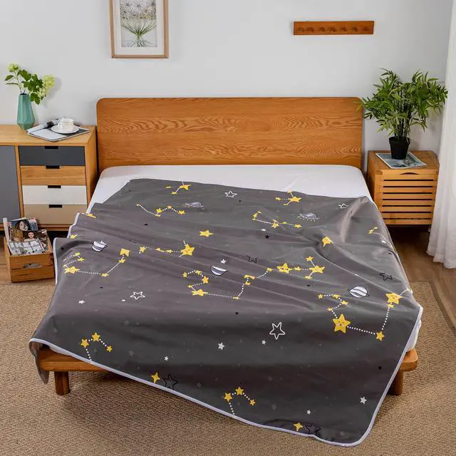 Alt view image 6 of 7 - Bed Pads for Incontinence Washable 40 * 60,Large Reusable Waterproof Mattress Protector Pad,Pee Pads for Adults Elderly Pets or Kids Bed Wetting Protection, Hospital (Twin/Full)