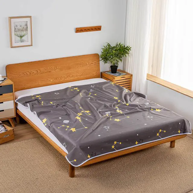 Alt view image 7 of 7 - Bed Pads for Incontinence Washable 40 * 60,Large Reusable Waterproof Mattress Protector Pad,Pee Pads for Adults Elderly Pets or Kids Bed Wetting Protection, Hospital (Twin/Full)