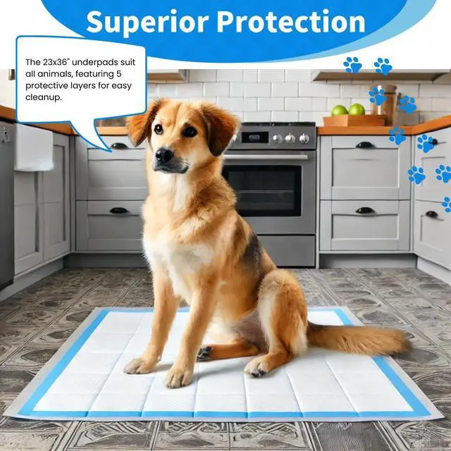 Alt view image 7 of 7 - Disposable Underpads Large 23'' X 36'' Absorbent Bed Pads, Medical Hospital Bed Incontinence Chux Pads | Thick Waterproof Protection for Kids, Adults, Elderly Liquid, Urine, Accidents (25)