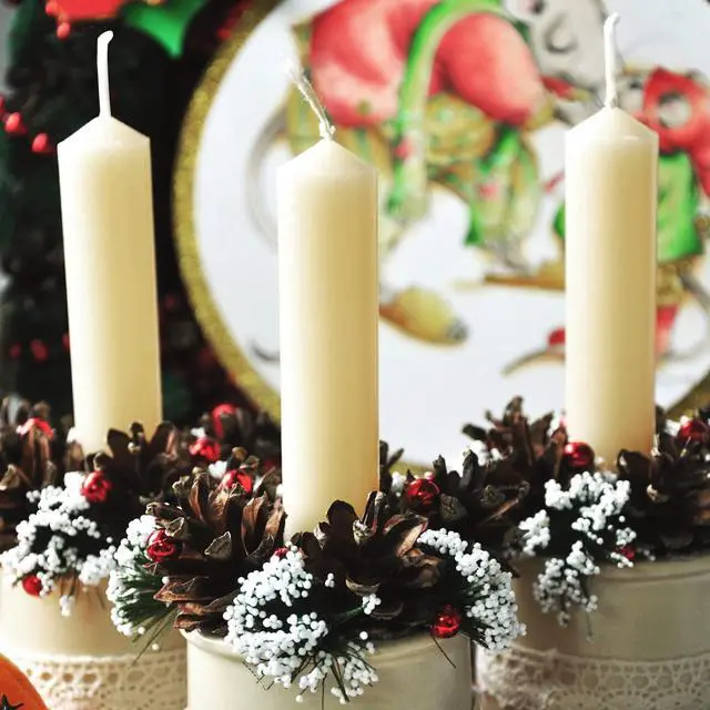 Alt view image 6 of 6 - 120 Pcs Candle Wicks 4 & 6 & 8 in, with Wick Stickers & Holders | Candle Wicks for Soy Wax, Beeswax, Coconut Wax, Party Favors, Home Decor, Wedding & Gifts, DIY Candle Making Supplies