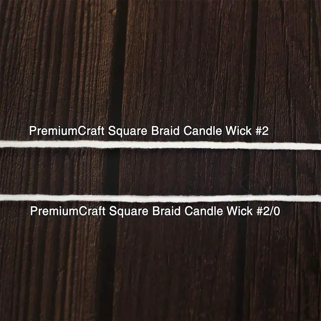 Alt view image 2 of 2 - Square Braid Cotton Candle Wick - #2