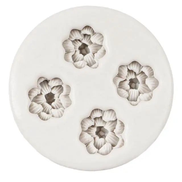Alt view image 6 of 7 - Cherry Blossom Silicone Molds Flower Fondant Cake Molds | Flower Chocolate Candy Mold Cake Decoration Cupcake Topper Sugar Craft Polymer Clay Resin Gum Paste