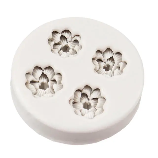 Alt view image 7 of 7 - Cherry Blossom Silicone Molds Flower Fondant Cake Molds | Flower Chocolate Candy Mold Cake Decoration Cupcake Topper Sugar Craft Polymer Clay Resin Gum Paste