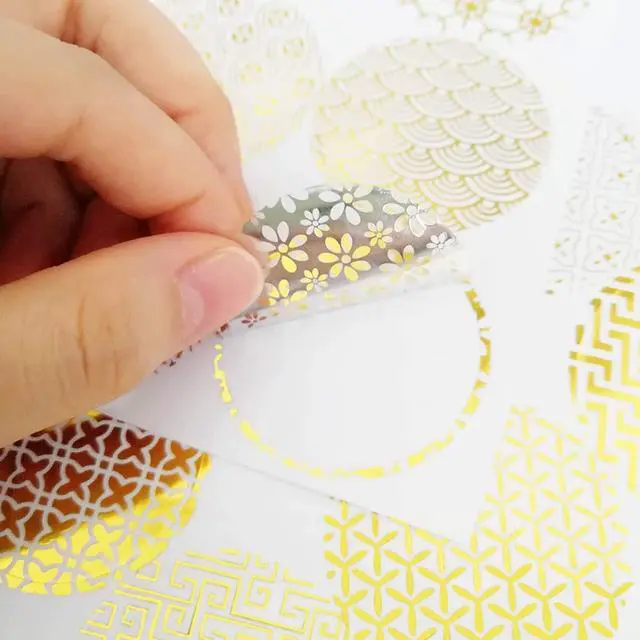 Alt view image 5 of 7 - 12 Sheets Decorative Gold Circle Envelope Seals Stickers Gift Boxes Sticker Party Favor Bags Sticker Label Stickers Holiday Birthday Party Wedding Baby Shower Decorations (108 Pieces)