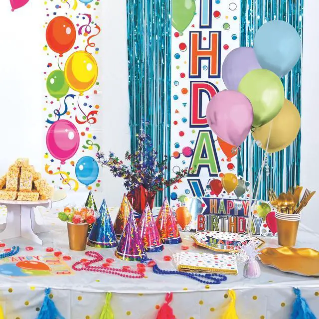 Alt view image 5 of 7 - Wrapped Balloon Weight 6 Pack, Opalescent Balloon Centerpiece and Bouquet Holders, Party Decoration Accessories and Event Décor for Birthdays, Weddings and Graduation Parties, 6 Oz