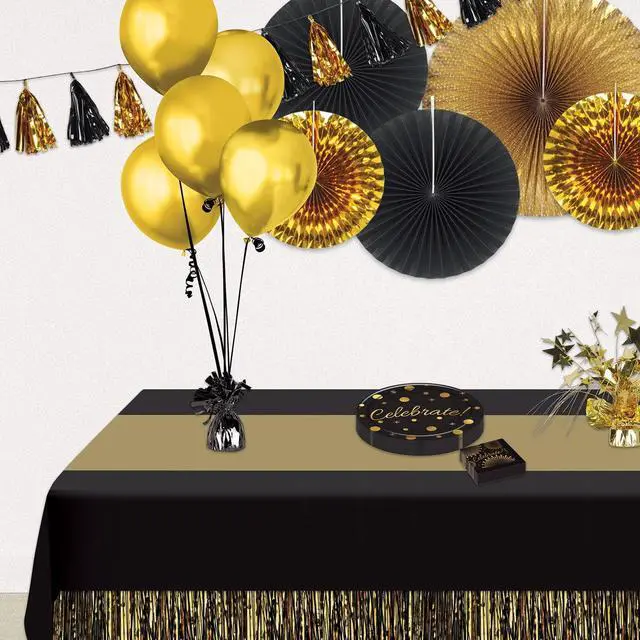Alt view image 2 of 5 - 50804-BK Metallic Wrapped Balloon Weights. Contains 1 Metallic Balloon Weights.