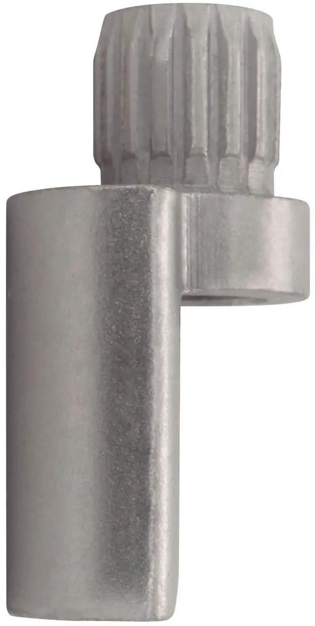 Alt view image 4 of 5 - Door Saver 3 III Hinge Pin Stop for Residential Doors Fits All 3"" to 4-1/2"" Hinges (Satin Nickel)