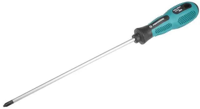 Main image of #1 Phillips Screwdriver 8 Inch Round Shaft Non Slip Comfortable Handle