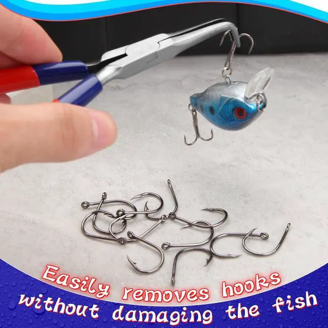 Alt view image 4 of 7 - Bent Needle Nose Pliers with Serrated Jaw | Mini Bent Long Nose, Tweezer Long Nose, Micro Jewelry Pliers, Comfort Grip Handles, For Bending Wire Gripping