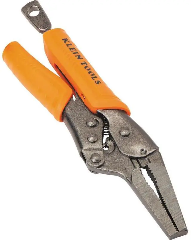 Alt view image 6 of 7 - 38611 Long Nose Locking Pliers with Quick Release Handles, Ideal for Tight Spaces, High Torque and Gripping Power, 6-Inch