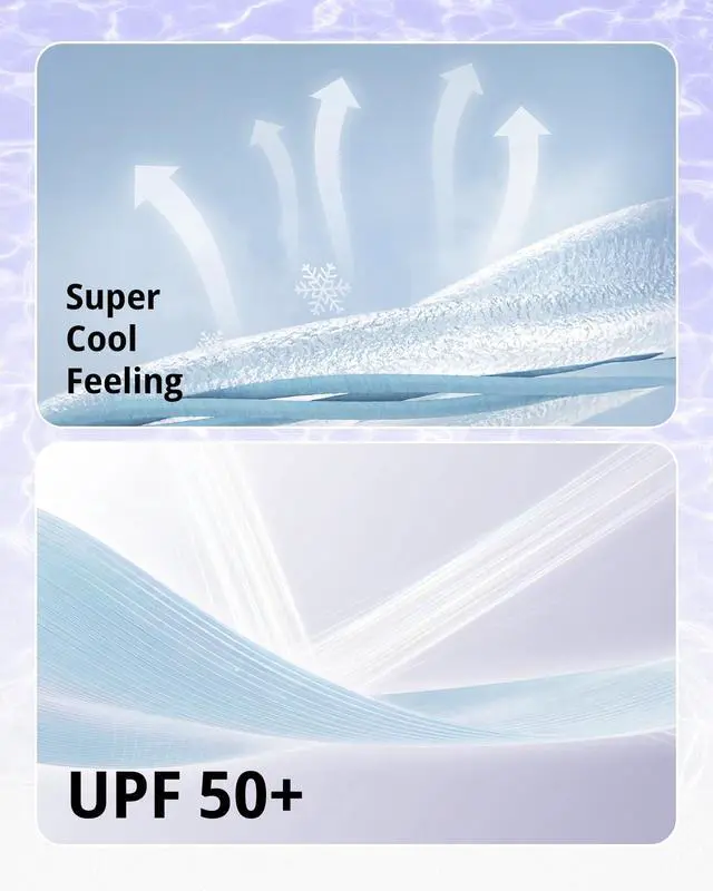 Alt view image 3 of 7 - UPF 50+ UV Face Mask Cooling Neck Gaiter Breathable Sun Cover | Secure Ear Loops, Snap Closure, UPF 50+ Sun Protection, Cooling Fabric, Moisture Wicking, 360° Full Coverage
