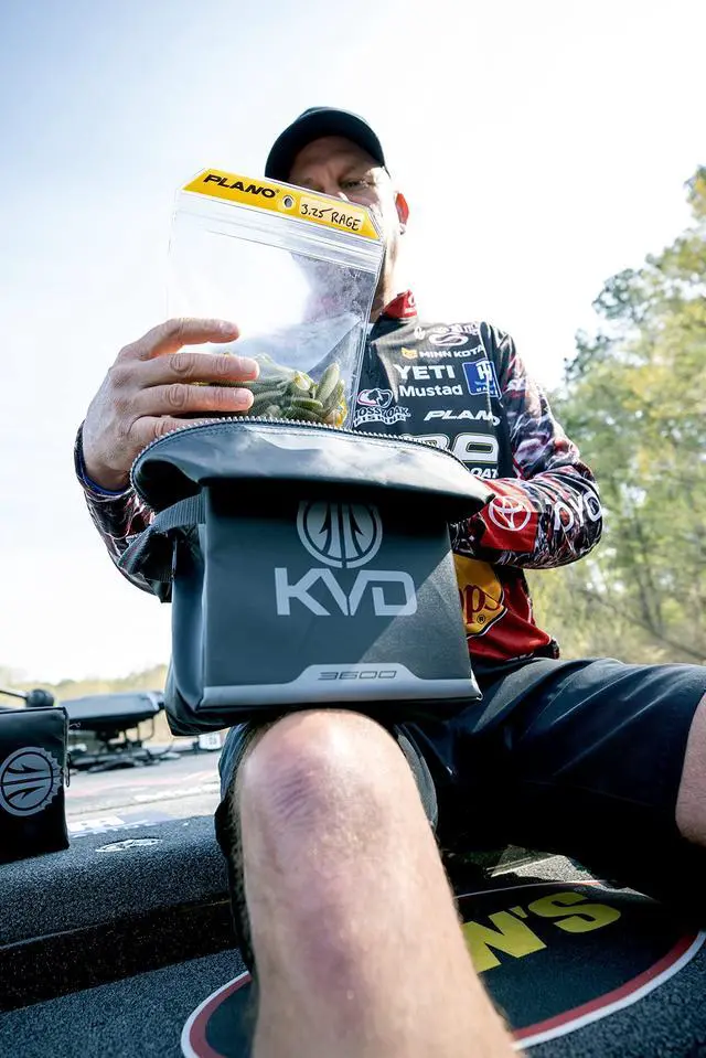 Alt view image 2 of 3 - StowAll Series 3600 Waterproof Storage Bag, 7.25L x 11H, Transparent, TPU Plastic Bags for Soft Baits & Fishing Tools, Water-Resistant Storage Bags