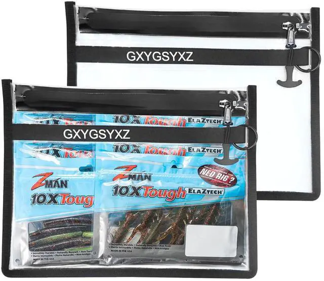Main image of Fishing Gear Storage Bag Bait Storage Sealed Edges Waterproof Protection Durable and Sturdy Large Capacity PVC-Free Fishing Accessories Bag (A-2 Pack, Medium)