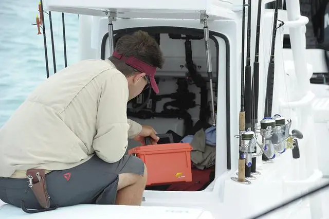 Alt view image 2 of 2 - 1312 Dry Storage Emergency Marine Box, Orange